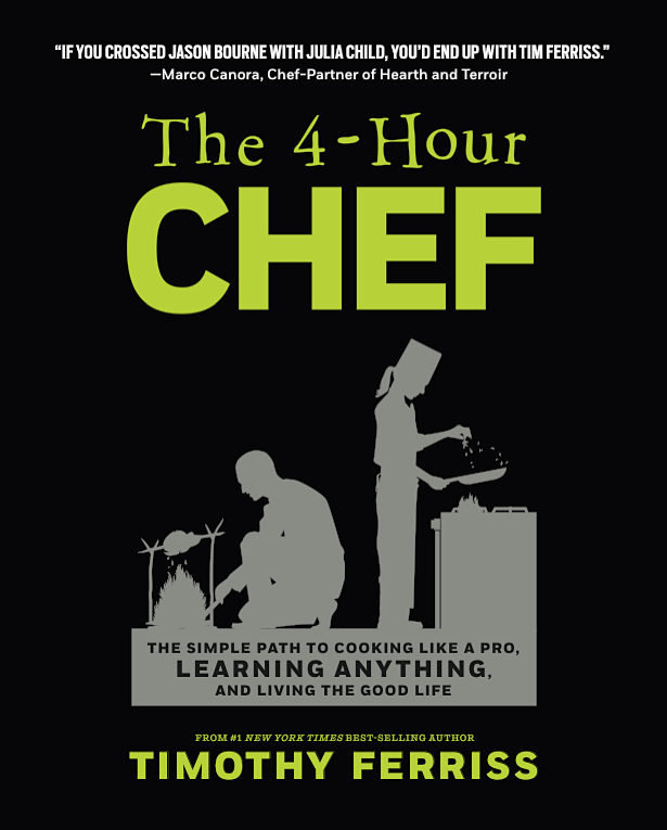Spytte jurist Lav en seng The 4-Hour Chef | The Simple Path to Cooking Like a Pro, Learning Anything,  and Living The Good Life